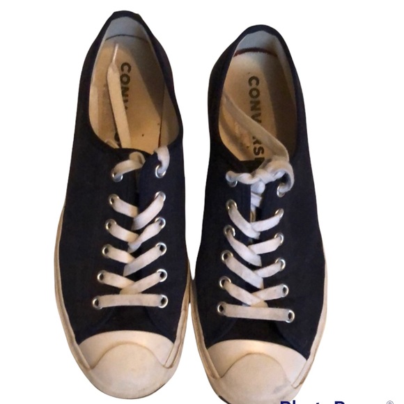 CONVERSE black Sneakers size 7 - Picture 1 of 10